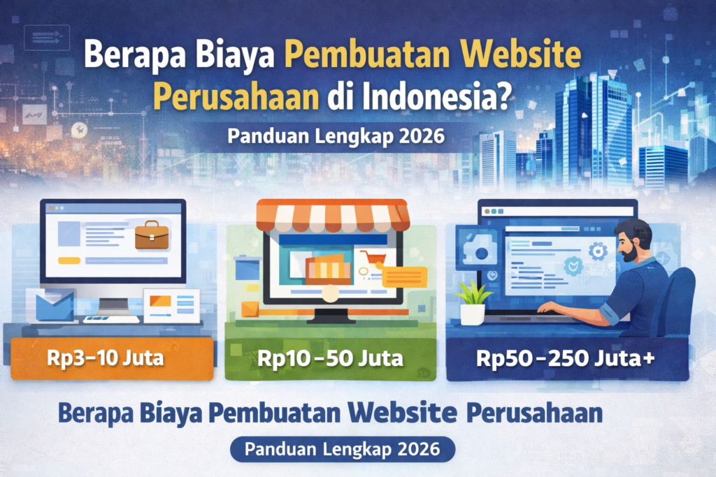Biaya pembuatan website perusahaan di indonesia